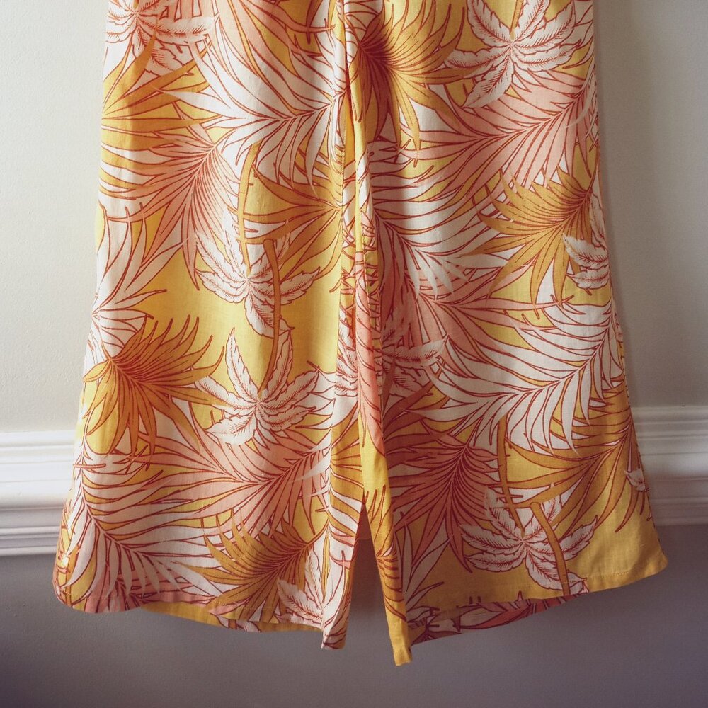 'TAHARI' Wide Leg Linen Pant Size M EUC - Picture 11 of 11